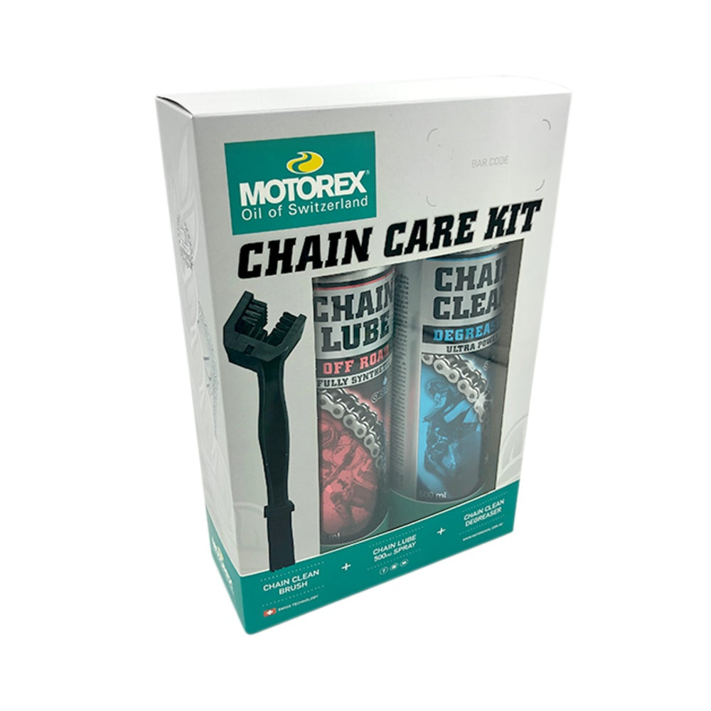 MOTOREX Lubricant Off-Road Chain Maintenance Pack -Lube and Cleaner MCL622500-PK