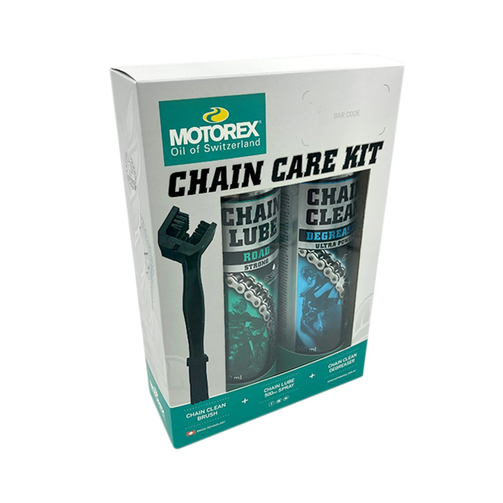 MOTOREX Road Chain Maintenance Pack - Road Lube and Cleaner MCL622ST500-PK