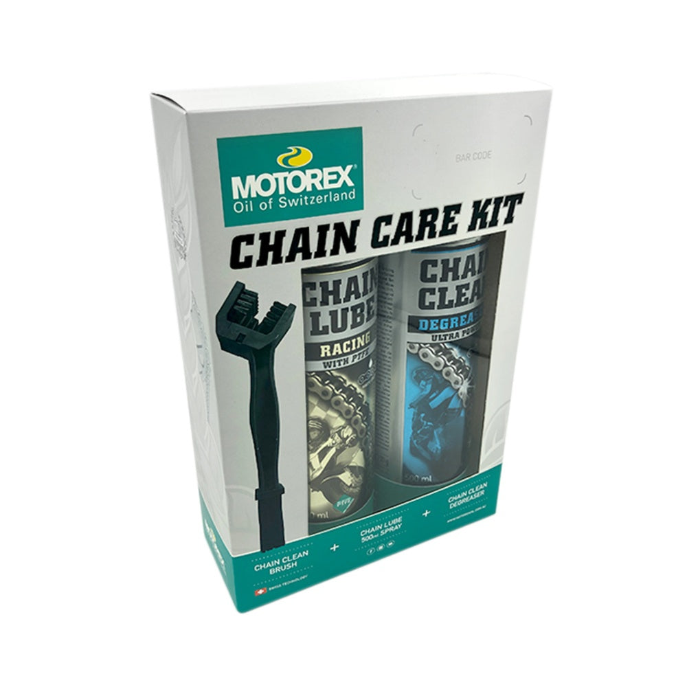 MOTOREX Racing Chain Maintenance Pack - Racing Lube and Cleaner MCLR500-PK