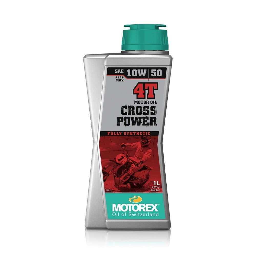 MOTOREX Engine Oil Cross Power 4T 10W50 -1 Litre For HUSQVARNA NORDEN 901 MCP4T1