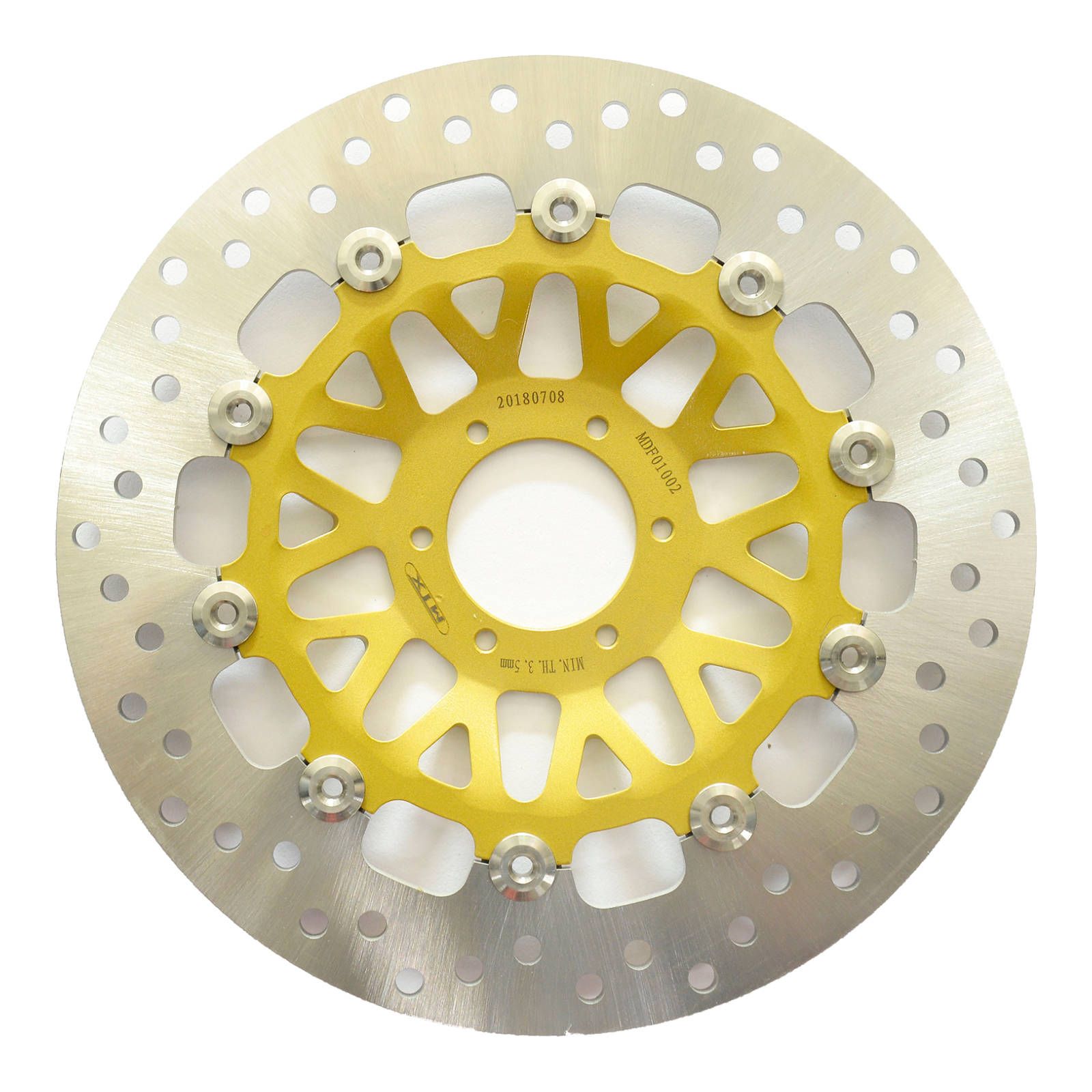 New MTX Brake Disc Rotor Floating Type - Front Left #MDF01002 | Australian Moto Spares