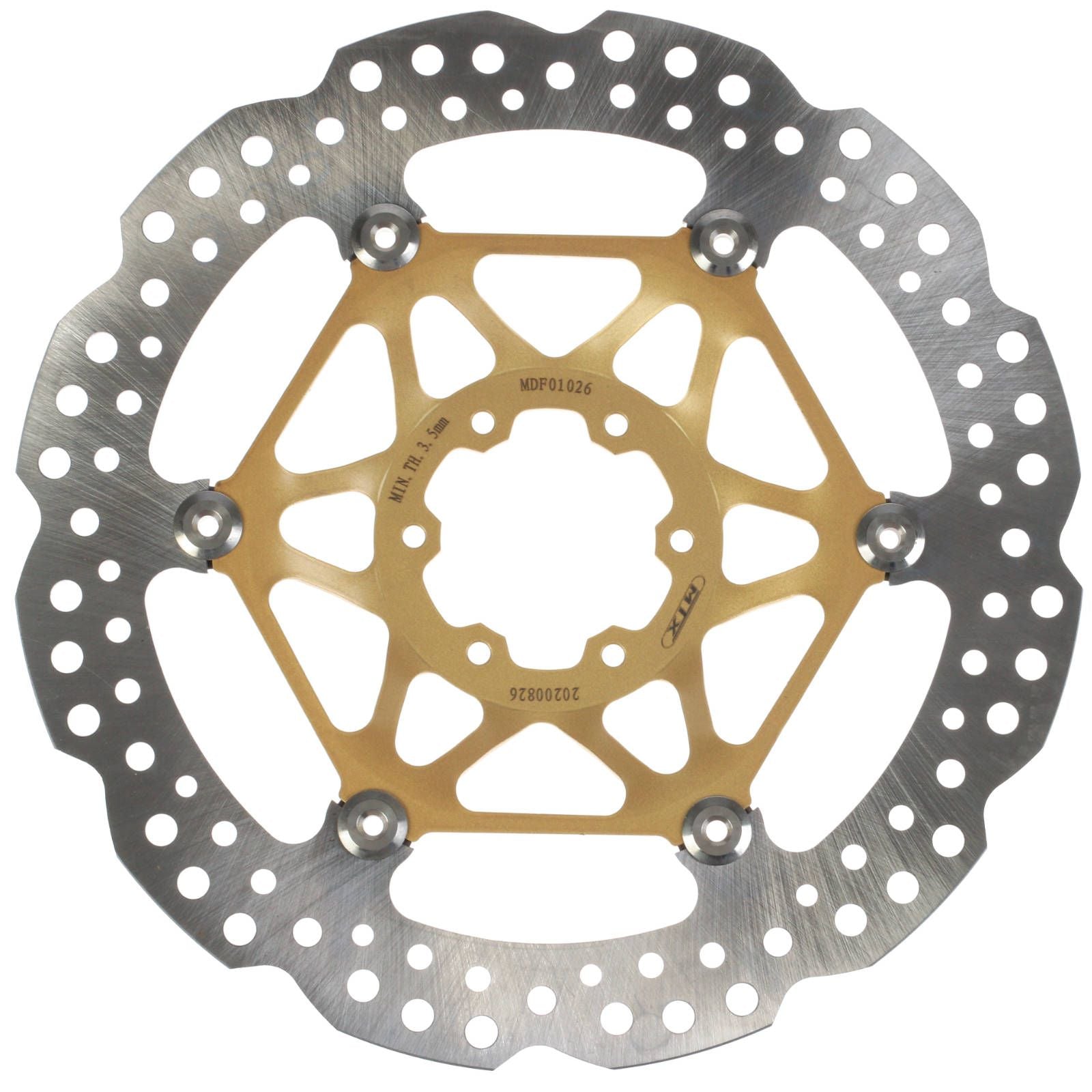 New MTX Brake Disc Rotor Floating Type - Front Right #MDF01026 | Australian Moto Spares