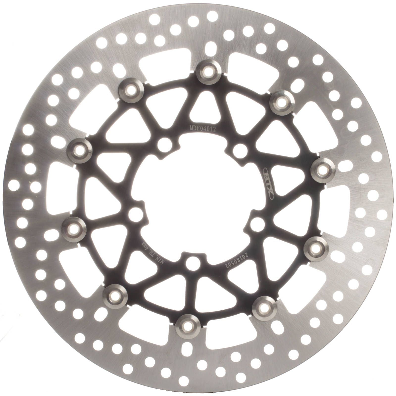 New MTX Brake Disc Rotor Floating Type - Front Left #MDF04012 | Australian Moto Spares