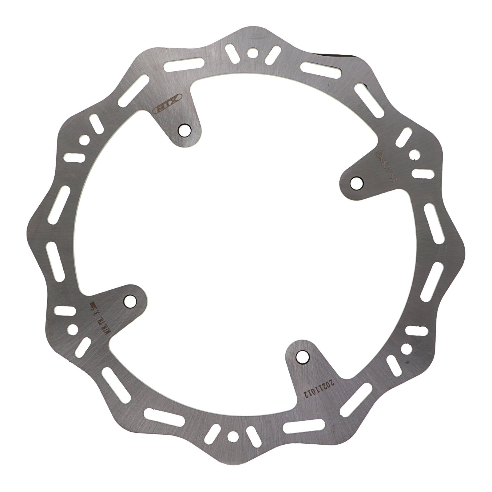 New MTX Hornet Brake Disc Rotor Solid Wave Type - Rear #MDHS01003