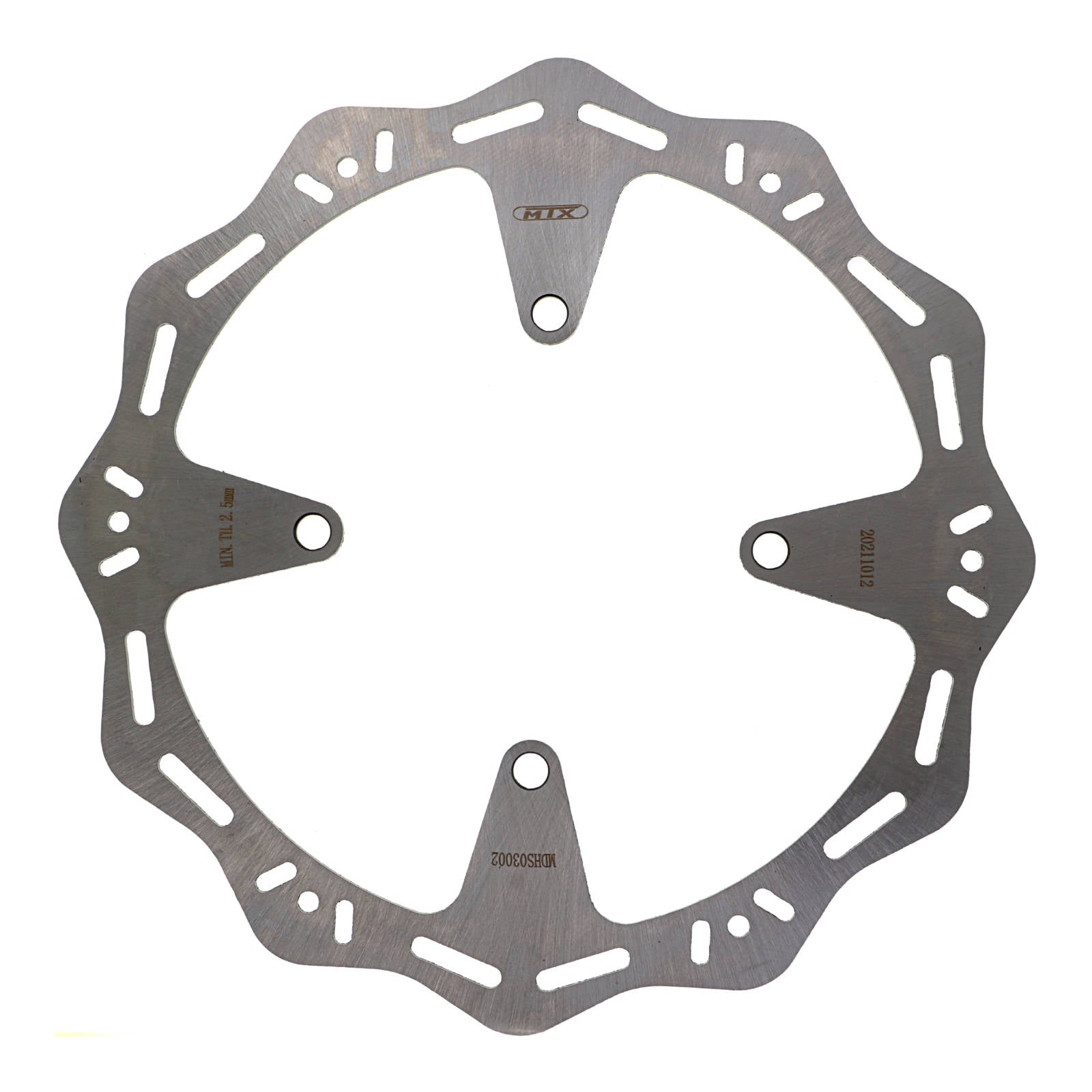 New MTX Hornet Brake Disc Rotor Solid Wave Type - Front #MDHS03002