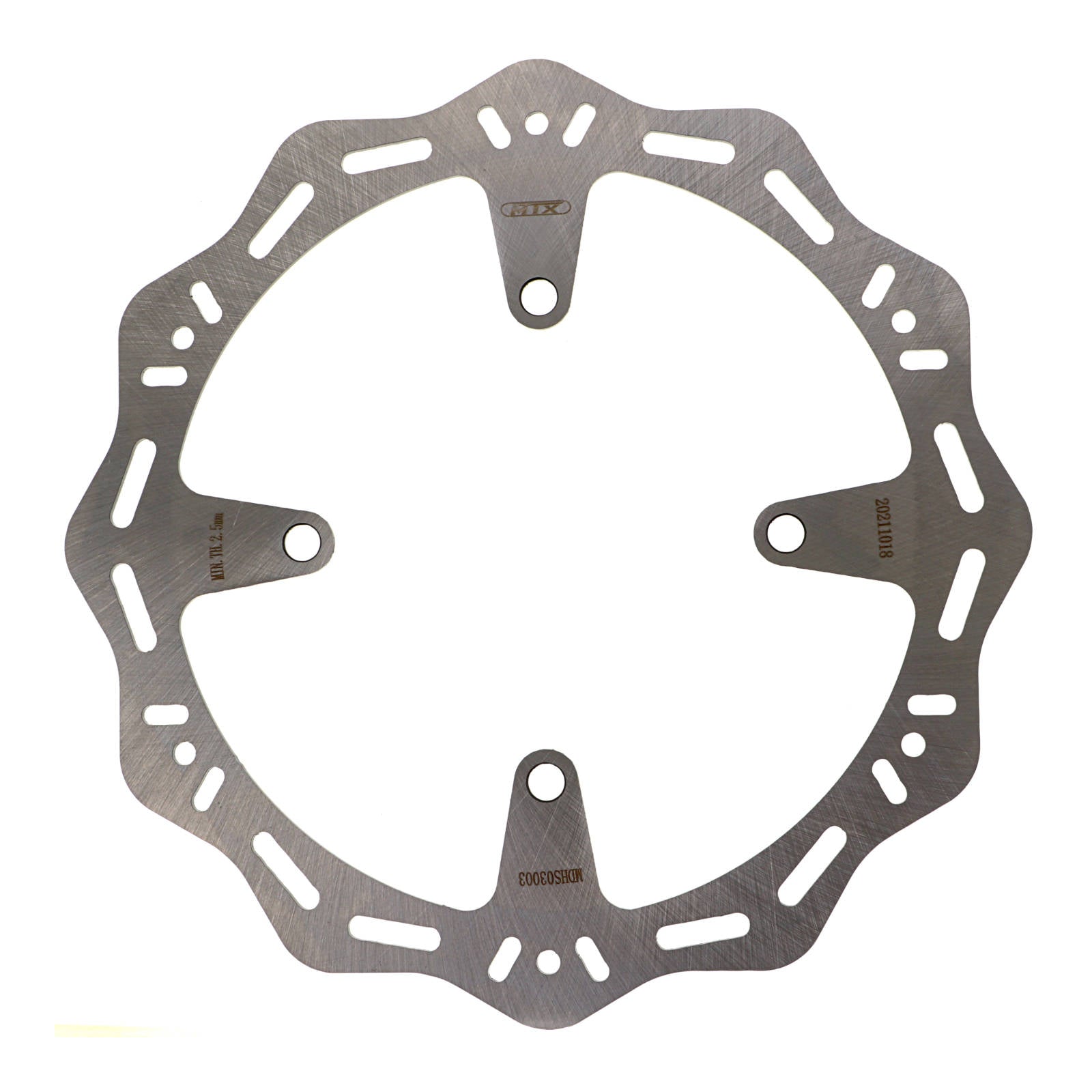 New MTX Hornet Brake Disc Rotor Solid Wave Type - Front #MDHS03003
