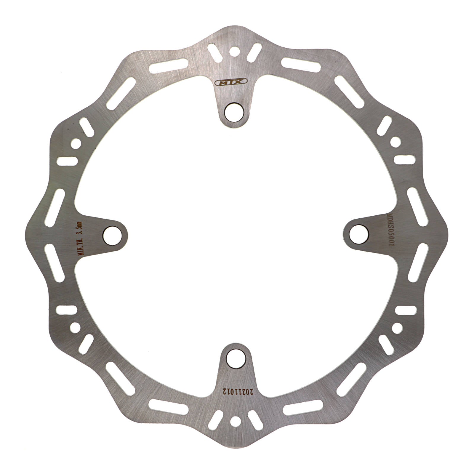 New MTX Hornet Brake Disc Rotor Solid Wave Type - Rear #MDHS05001