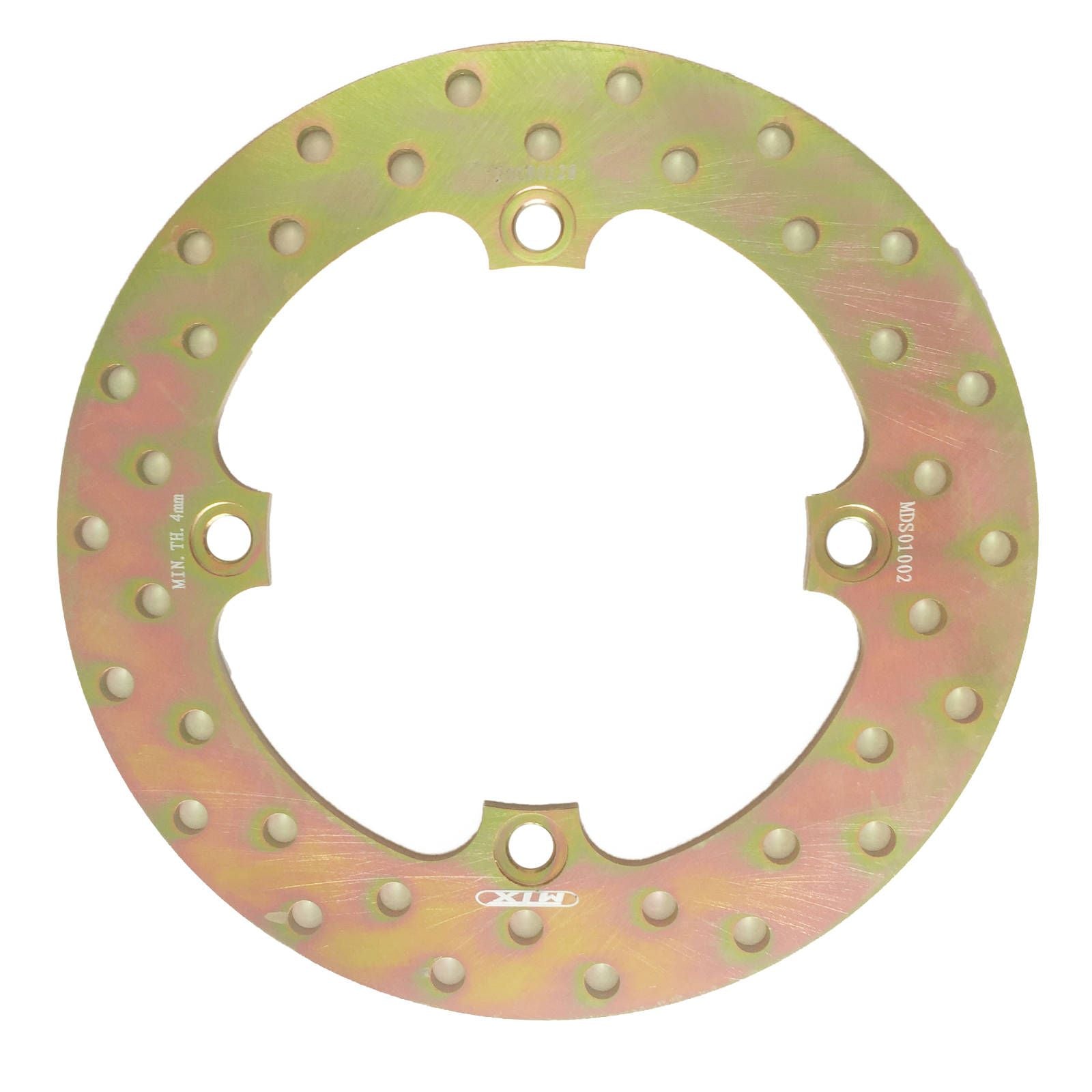 New MTX Brake Disc Rotor Solid Type - Rear #MDS01002 | Australian Moto Spares