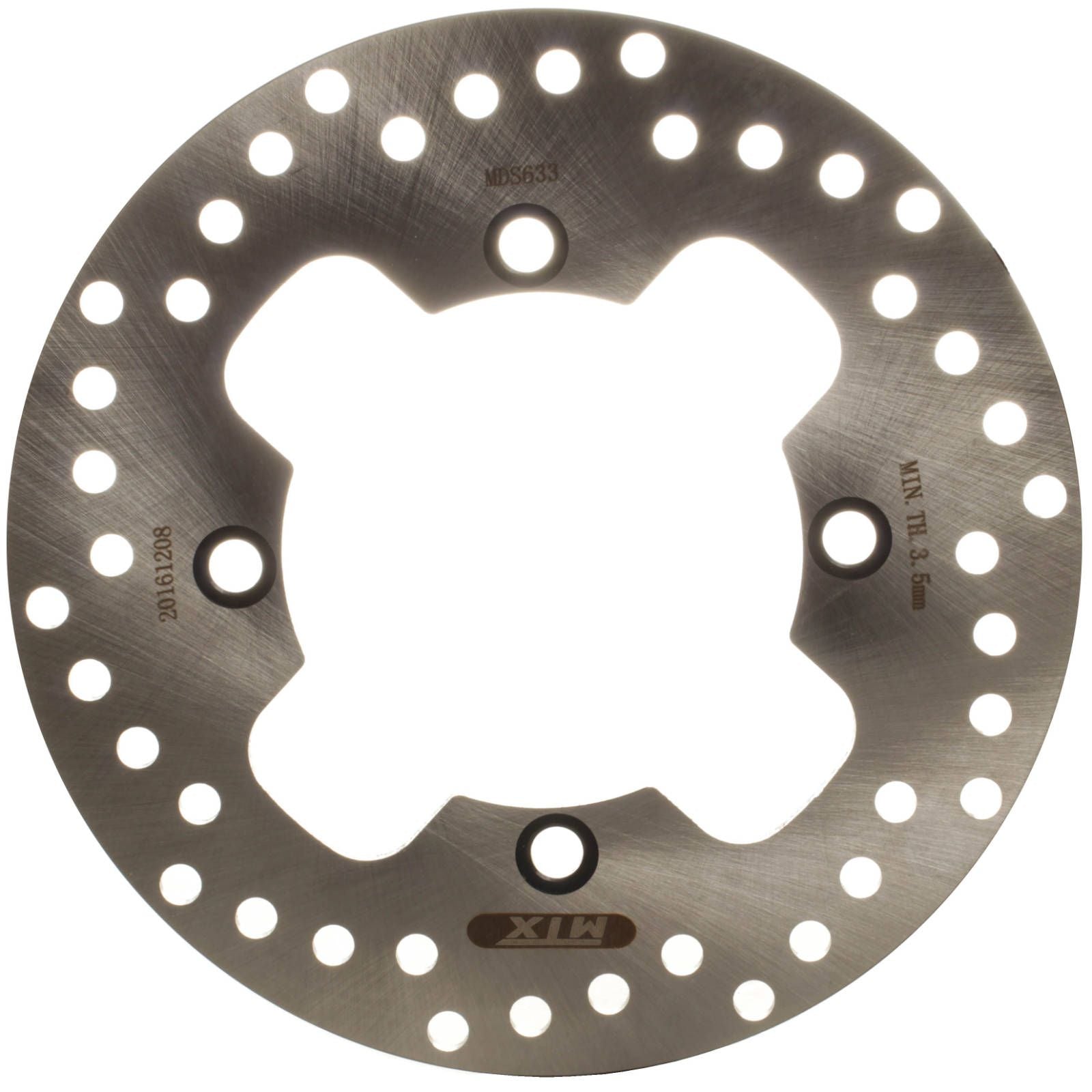 New MTX Brake Disc Rotor Solid Type - Rear #MDS01069 | Australian Moto Spares