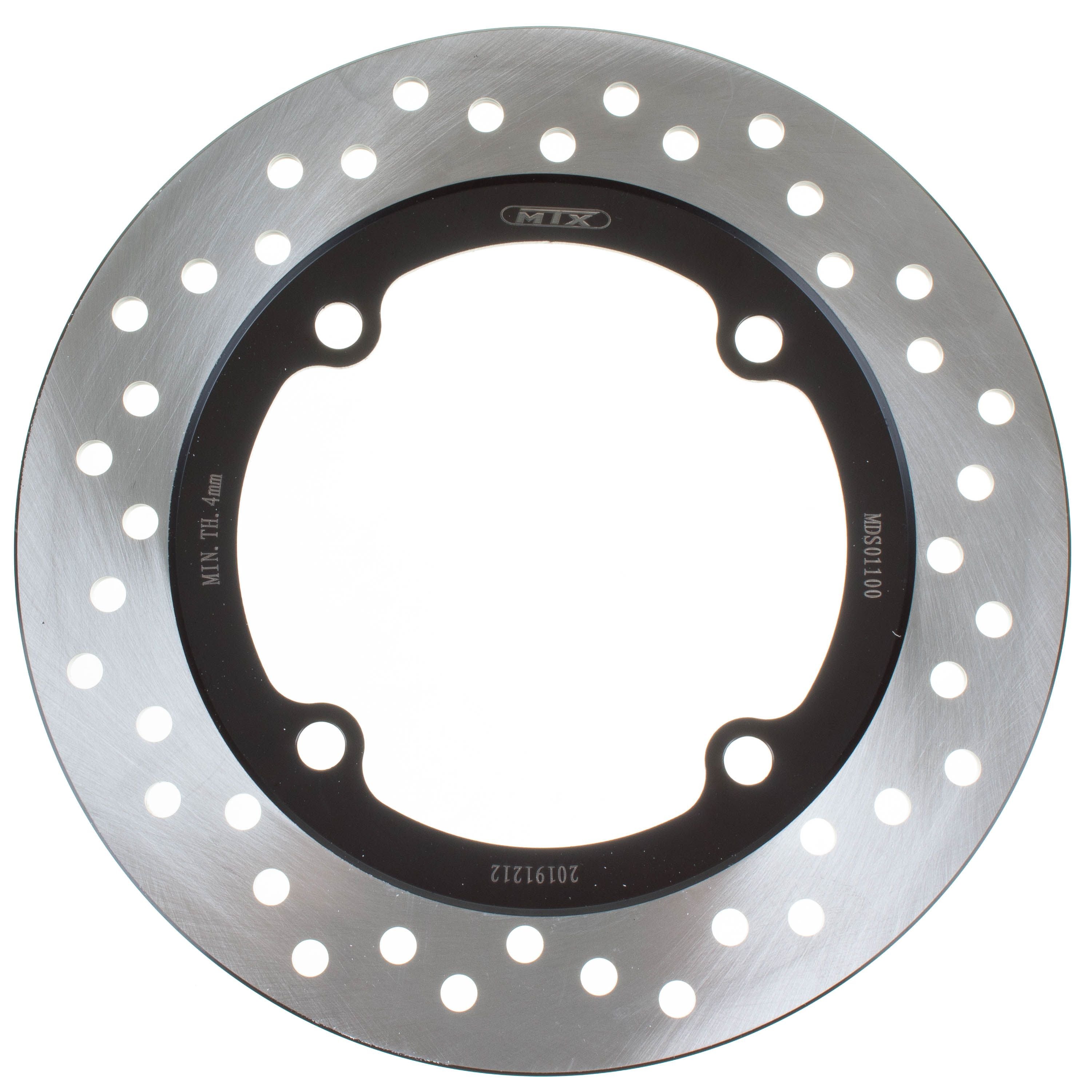 New MTX Brake Disc Rotor Solid Type - Rear #MDS01100 | Australian Moto Spares