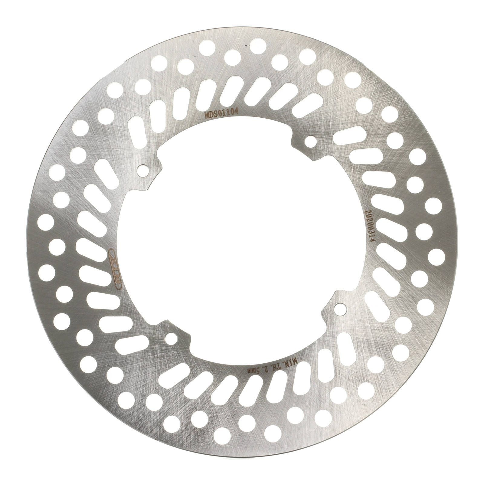 New MTX Brake Disc Rotor Solid Type - Front #MDS01104 | Australian Moto Spares