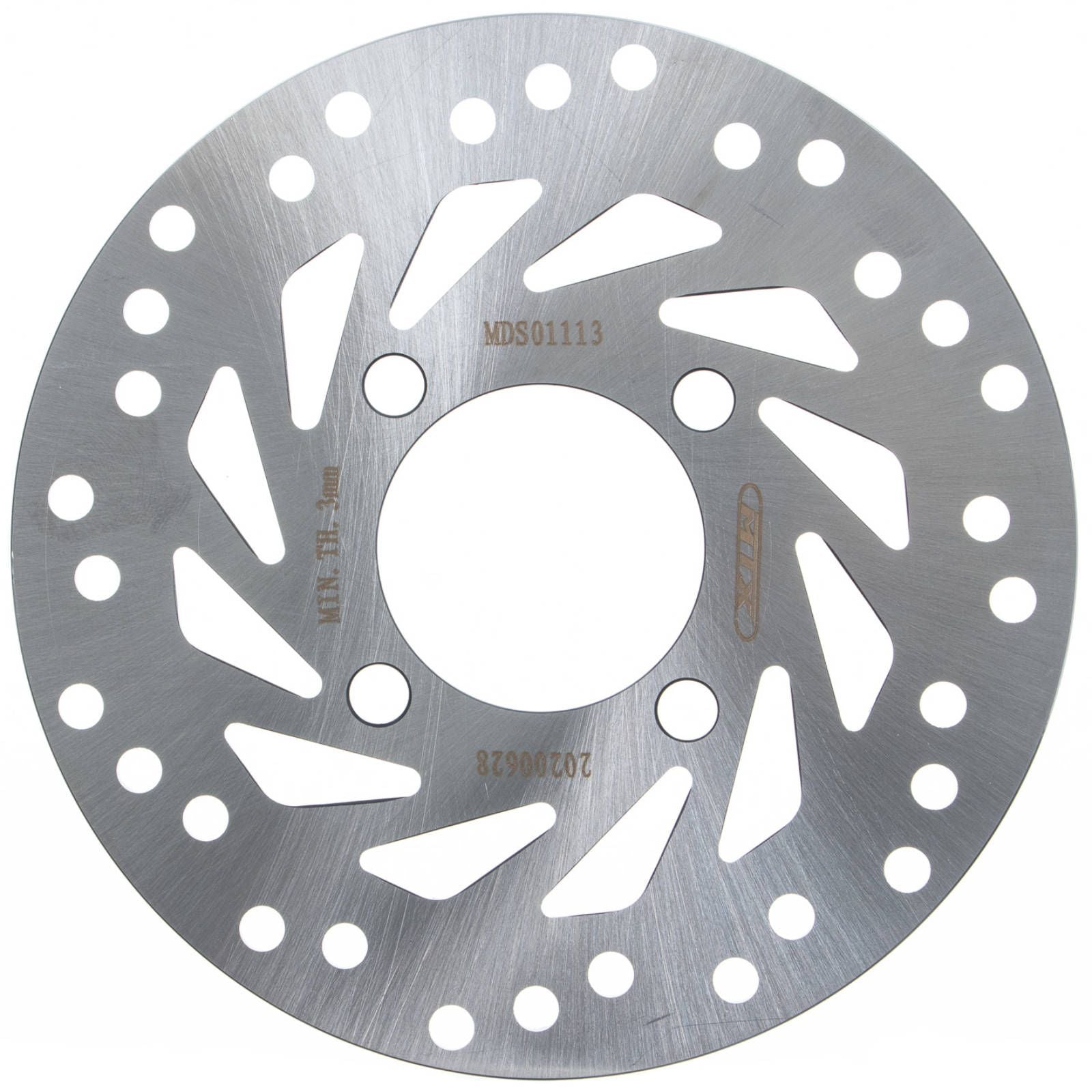 New MTX Brake Disc Rotor Solid Type - Front #MDS01113 | Australian Moto Spares