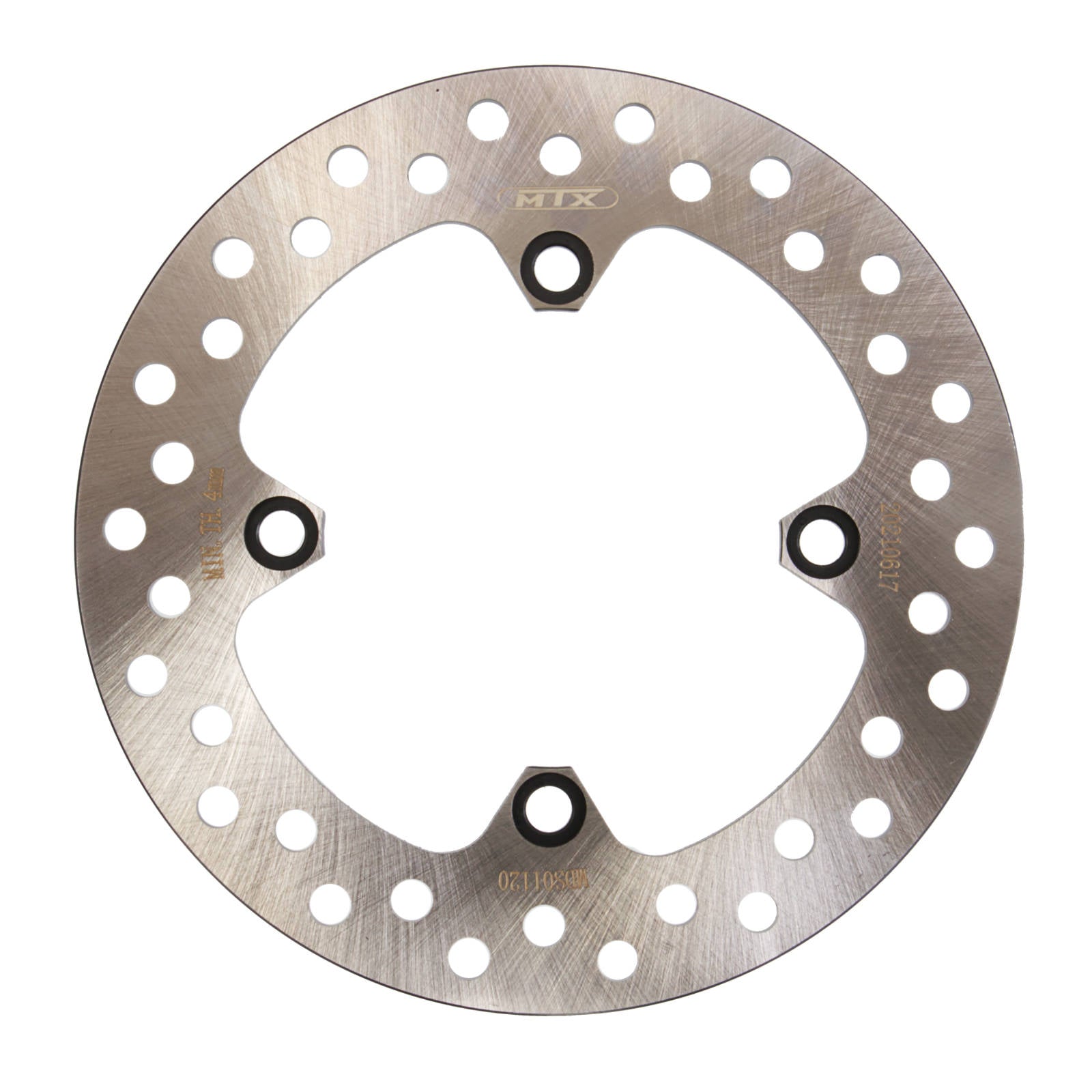 New MTX Brake Disc Rotor Solid Type - Rear #MDS01120