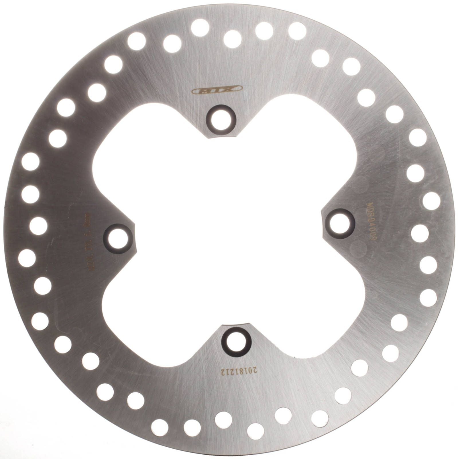 New MTX Brake Disc Rotor Solid Type - Rear Non Abs #MDS04009 | Australian Moto Spares