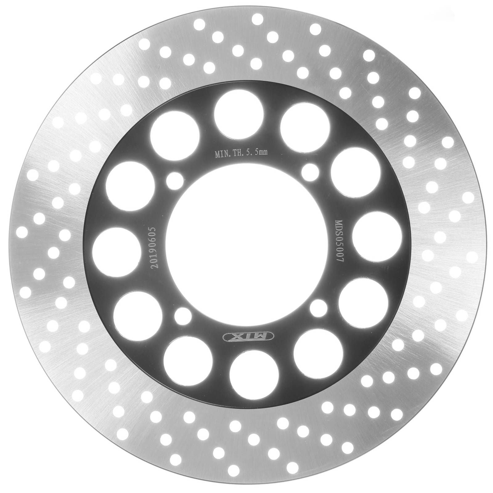 New MTX Brake Disc Rotor Solid Type - Rear #MDS05007 | Australian Moto Spares