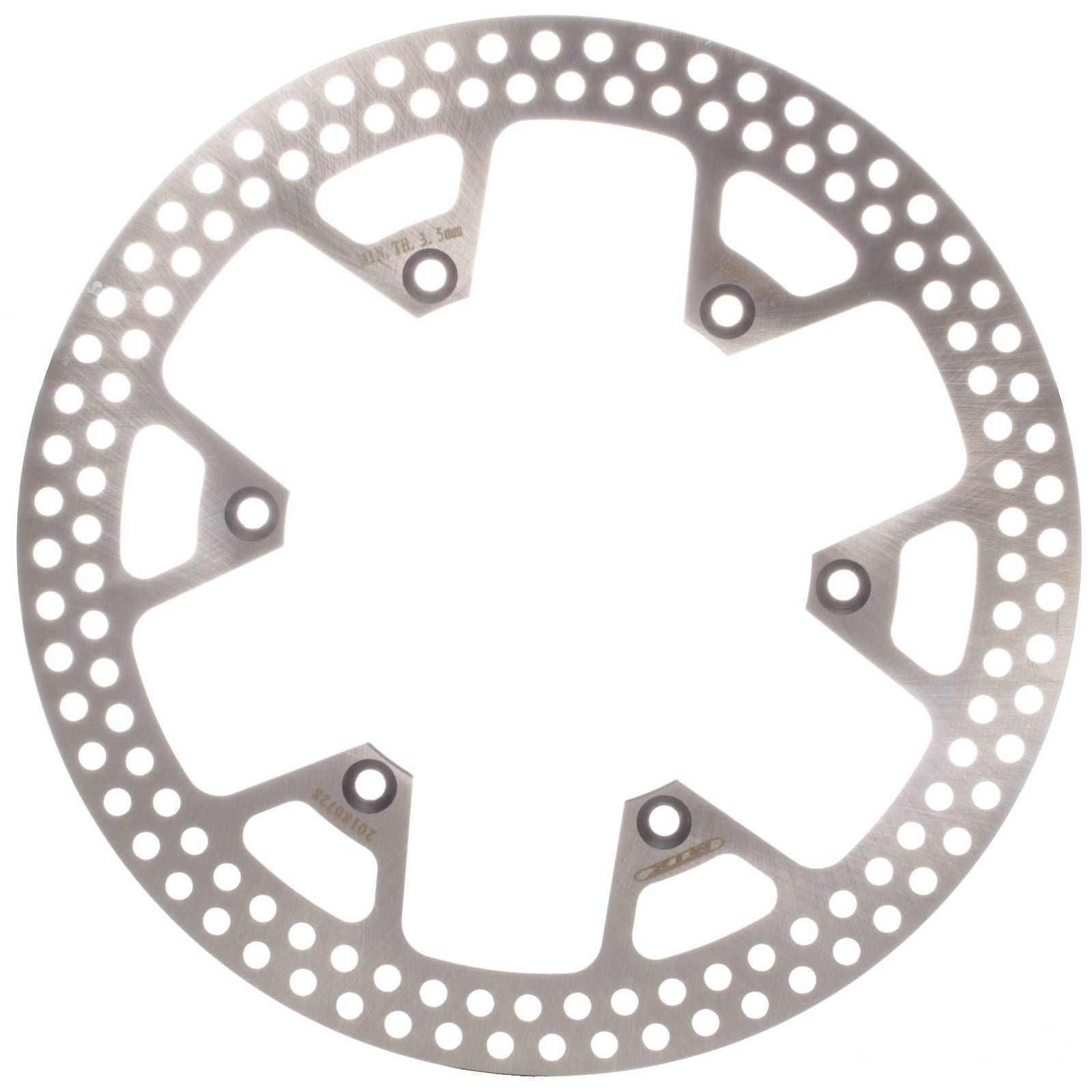 New MTX Brake Disc Rotor Solid Type - Rear #MDS05012 | Australian Moto Spares