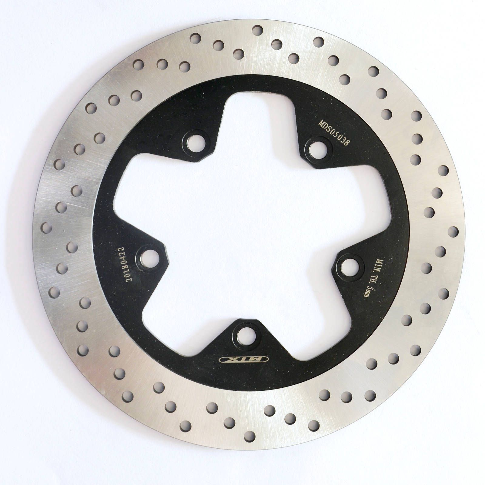 New MTX Brake Disc Rotor Solid Type - Rear #MDS05038 | Australian Moto Spares