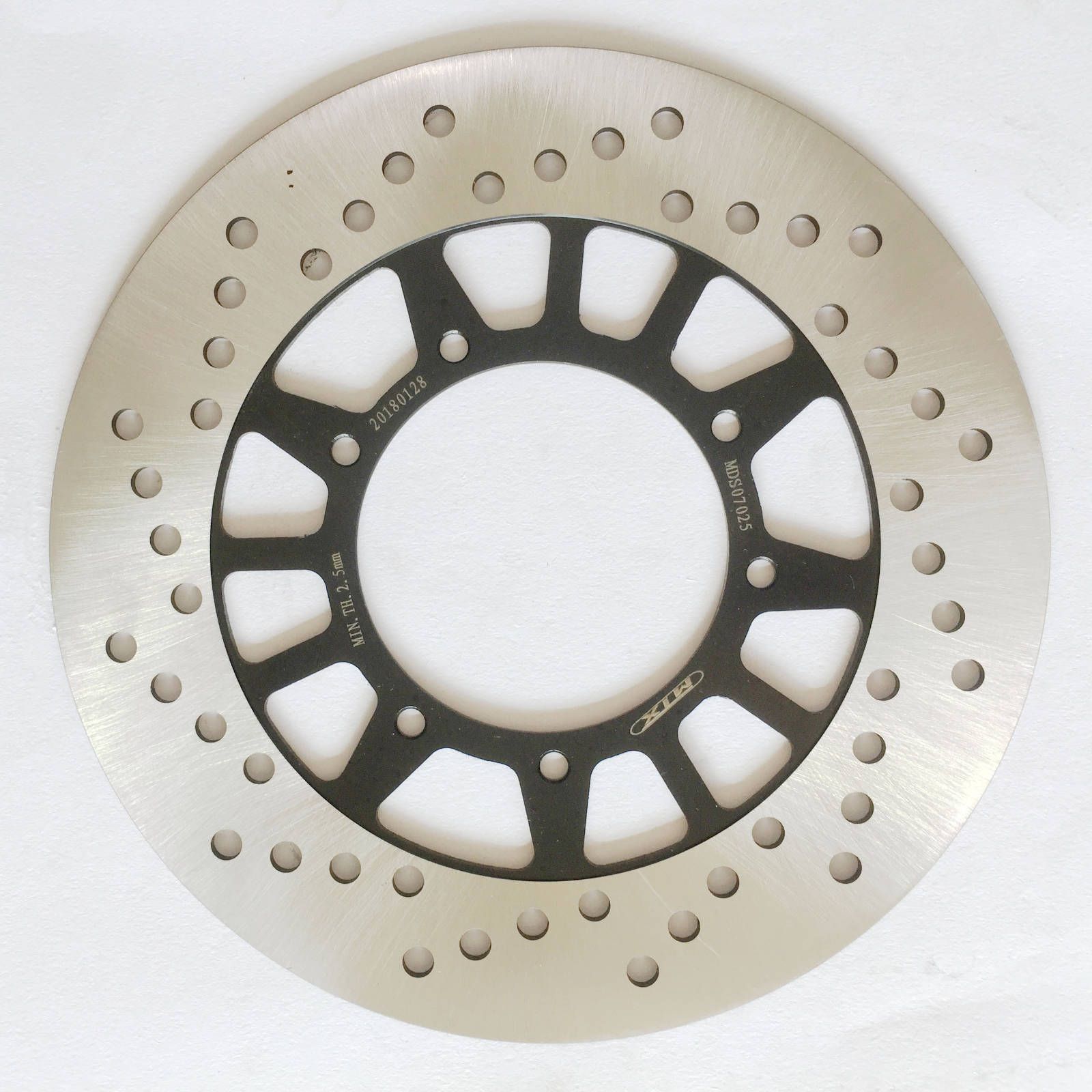 New MTX Brake Disc Rotor Solid Type - Front Left #MDS07025 | Australian Moto Spares