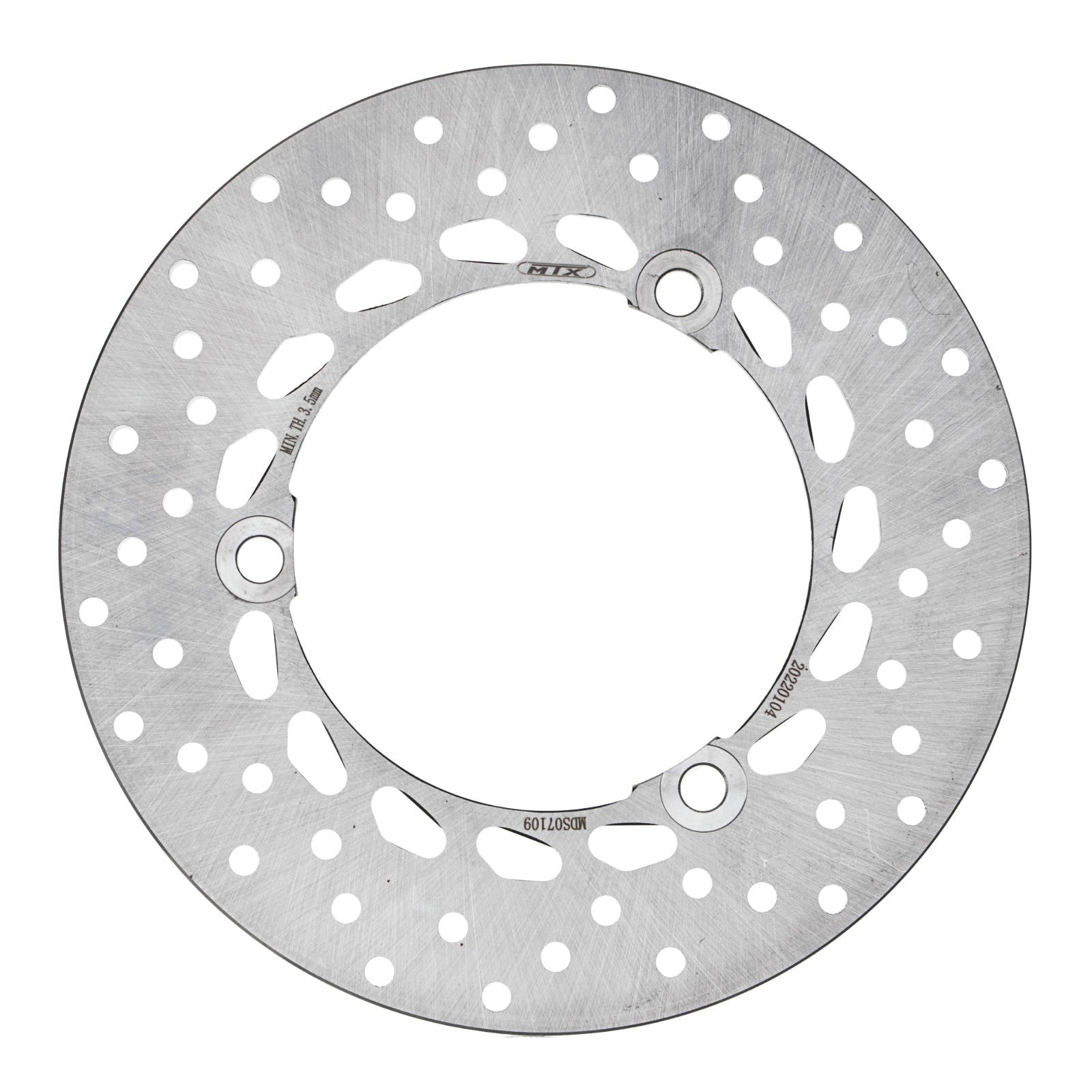 New MTX Brake Disc Rotor Solid Type - Rear #MDS07109