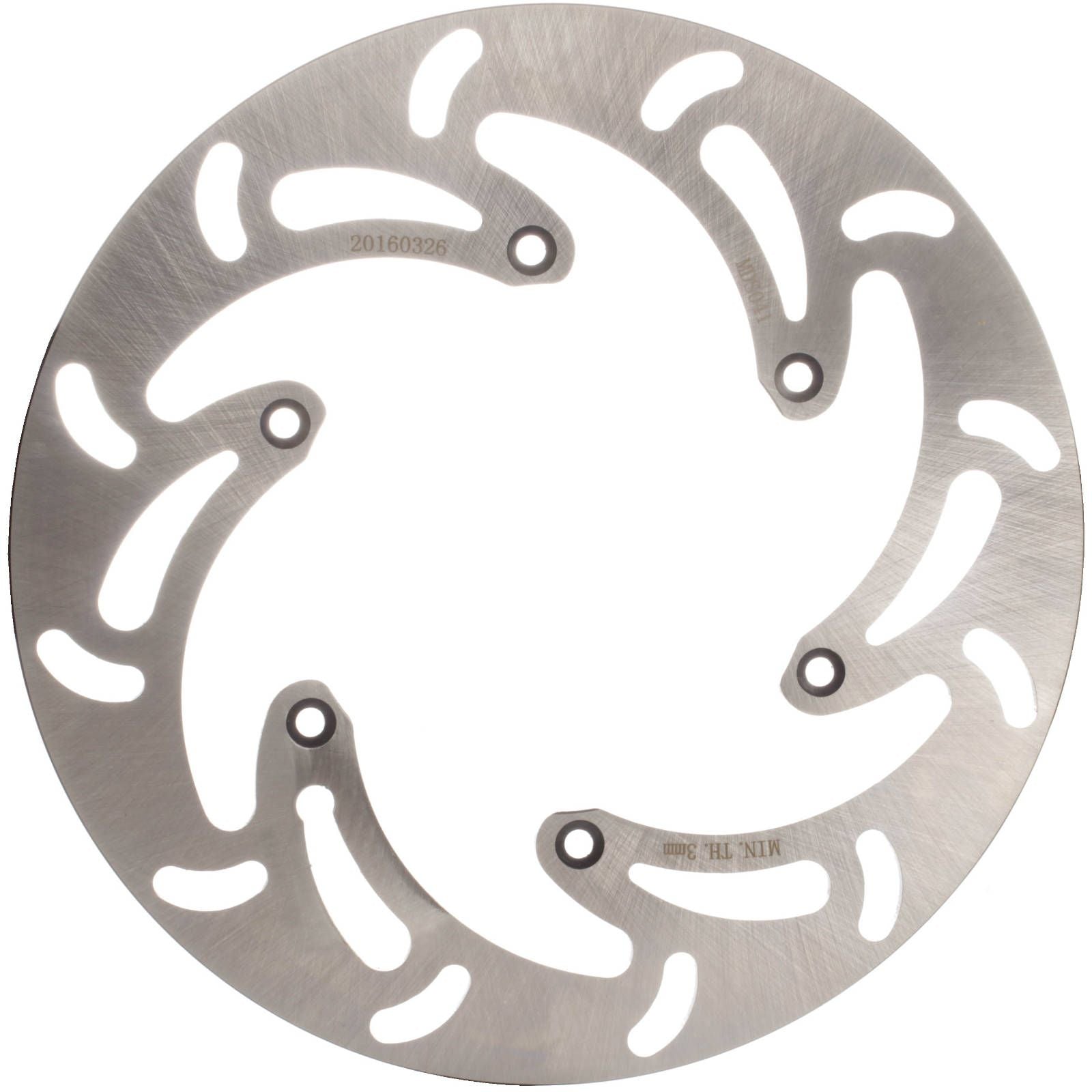 New MTX Brake Disc Rotor Solid Type - Front Left #MDS08004 | Australian Moto Spares