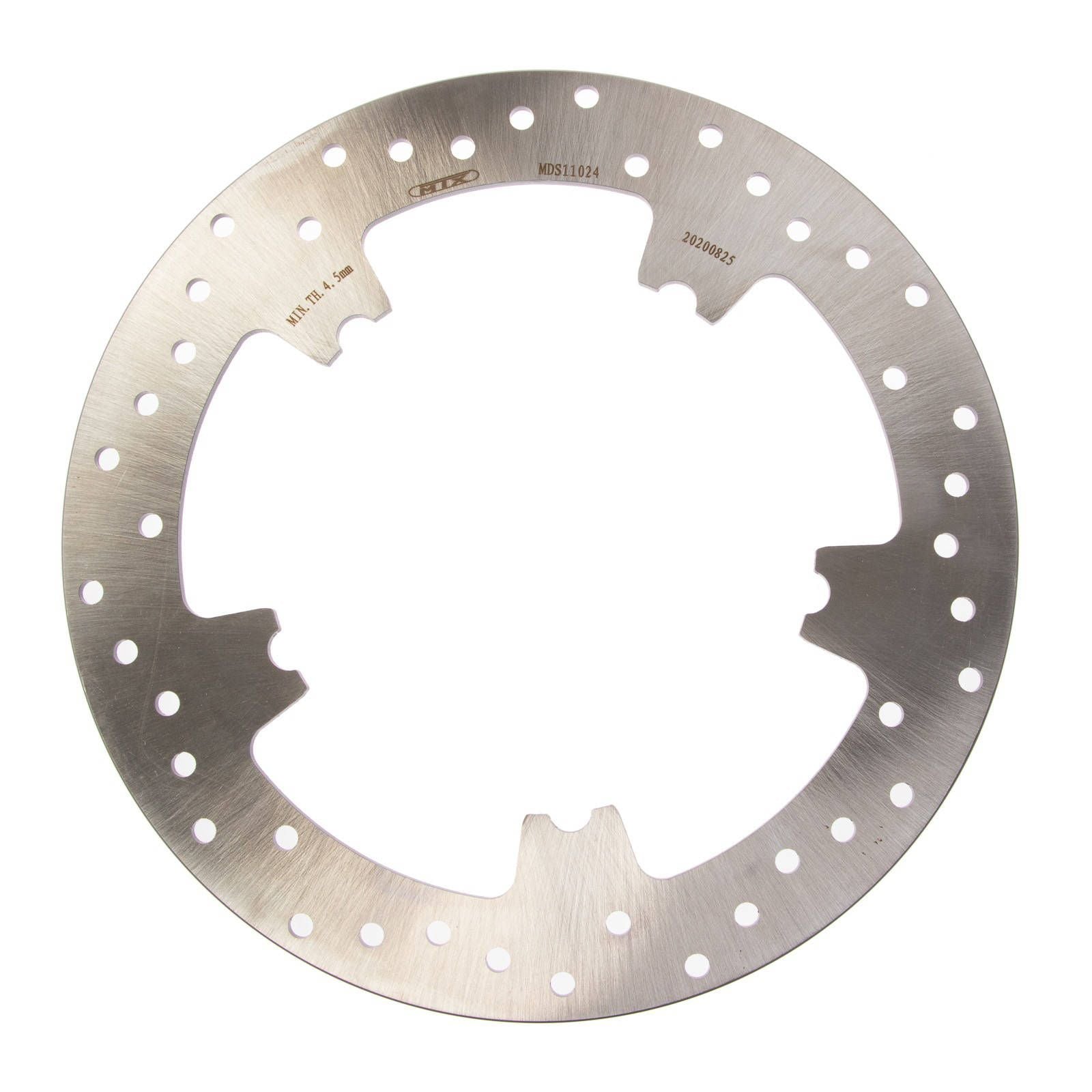 New MTX Brake Disc Rotor Solid Type - Front #MDS11024 | Australian Moto Spares