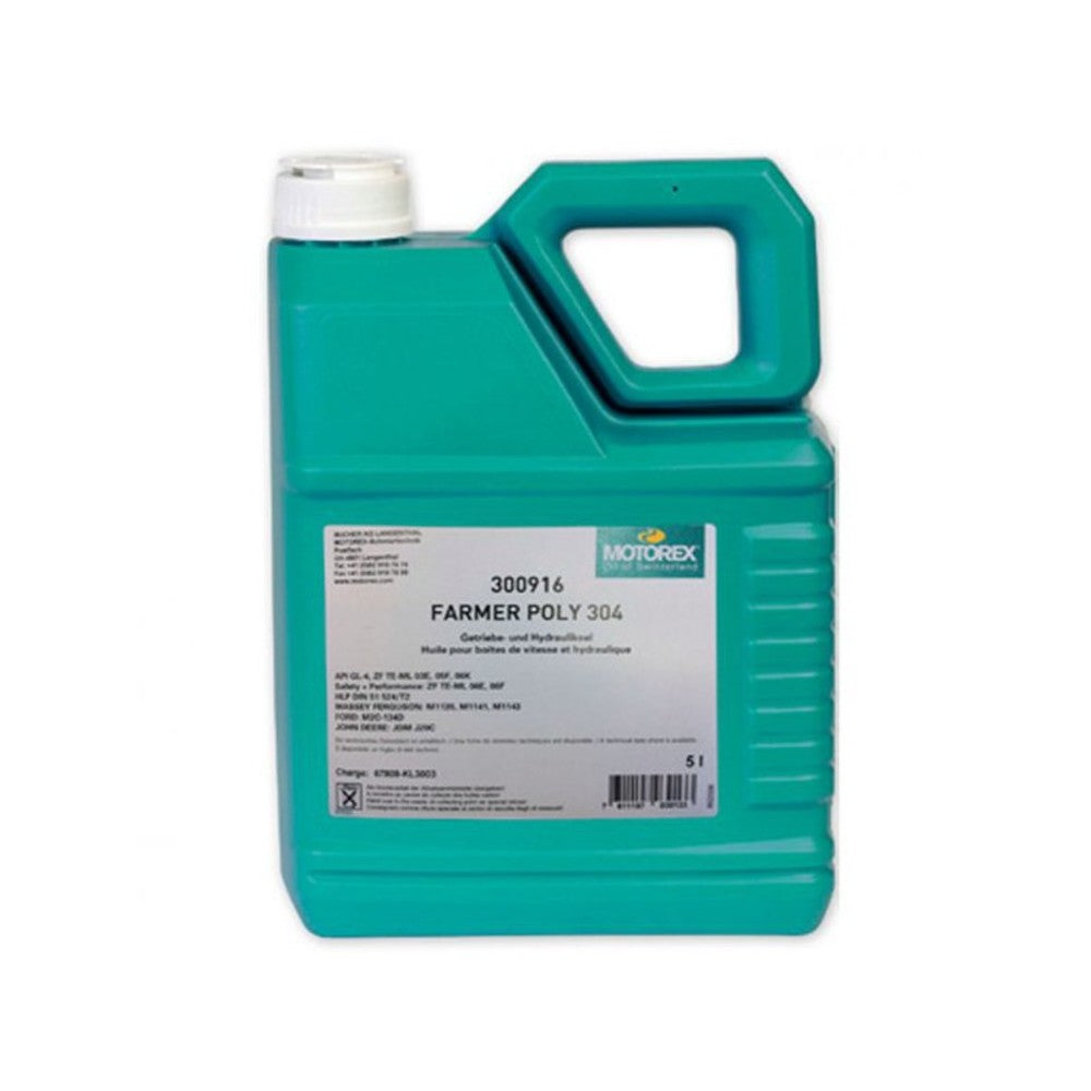 New MOTOREX Standard Gear Oil Farmer Poly 304 - 5 Litre MFP3045