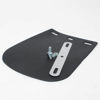 New WHITES Mud Flap Black PVC Small #MFS