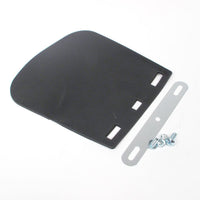 New WHITES Mud Flap Black PVC Small #MFS