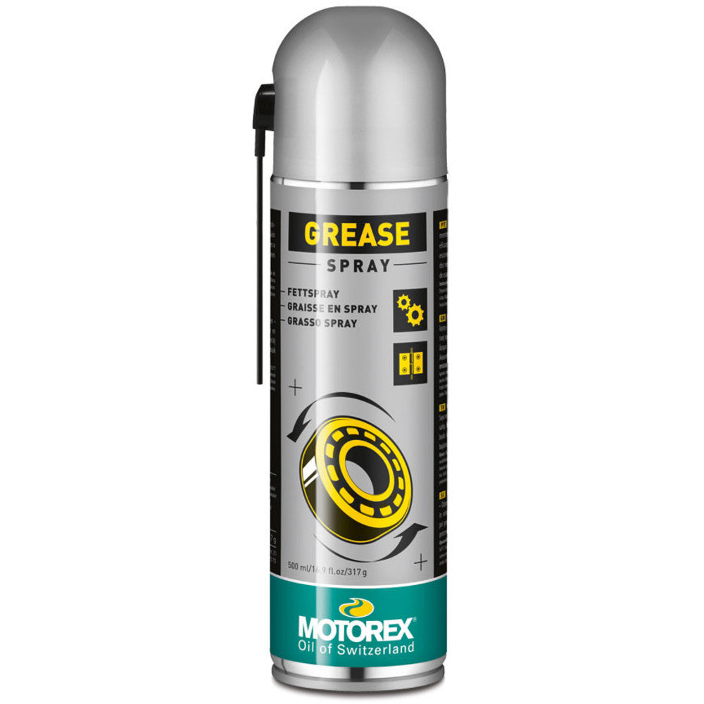 New MOTOREX Lubricant Grease Spray - 500ml MGS500