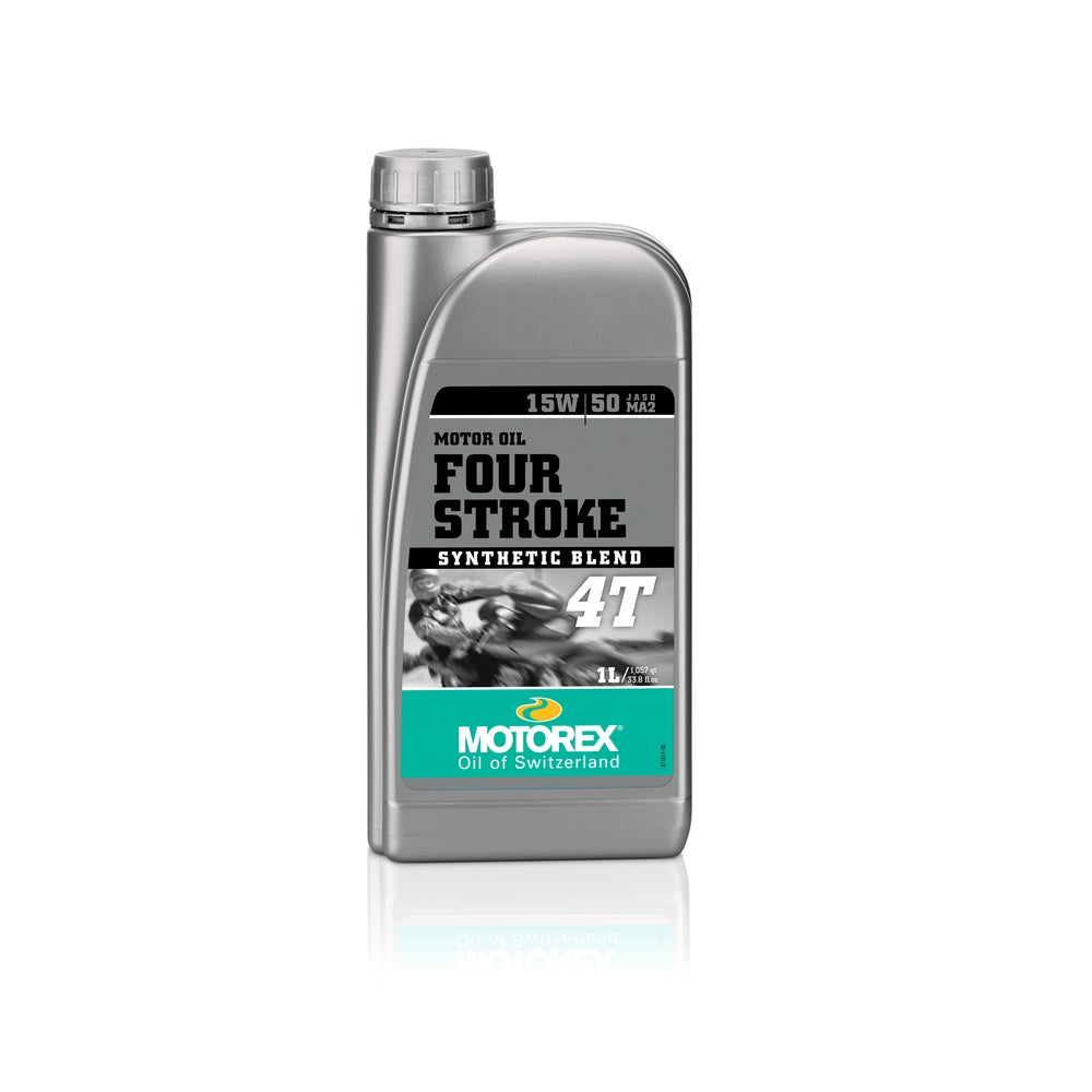 New MOTOREX Engine Oil 4 Stroke 15/W50 - 1 Litre MM4T15501