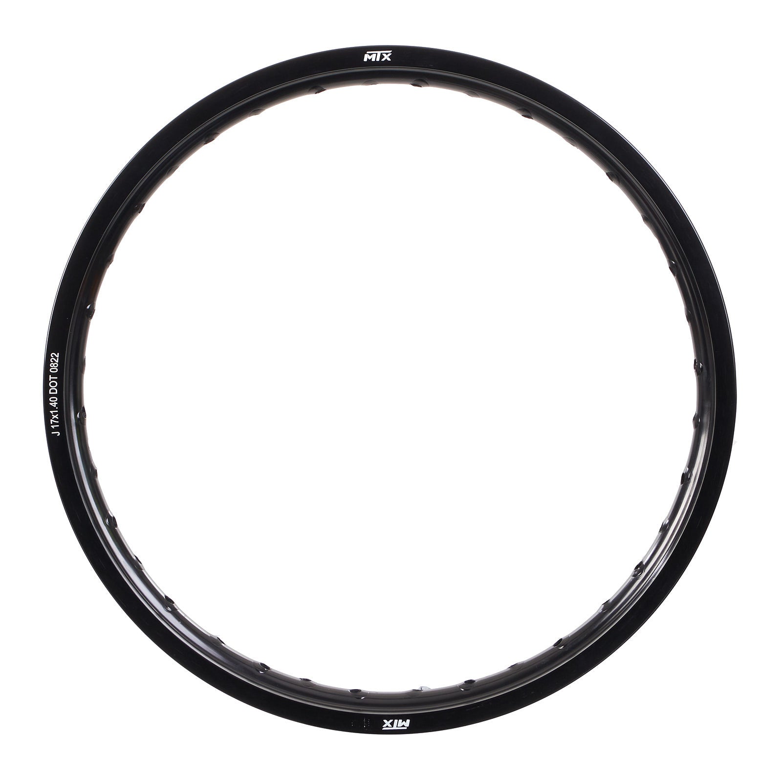 MTX PARTS Motorcycle MTX Rim 7075 T6 Alloy - 17x1.40 36H - Black #MRRIM1714036B1 | Australian Moto Spares