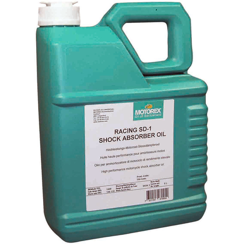 New MOTOREX Shock Fluid Racing SD-1 - 5 Litre For YAMAHA IT425 MRSD-1