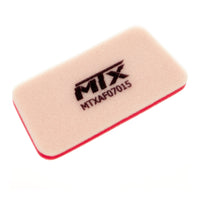 New MTX Air Filter - Washable Dual Stage Foam #MTXAF07015