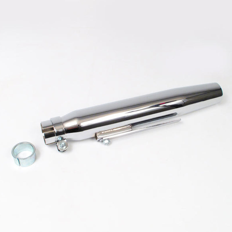 New WHITES Muffler HD - L 407mm OD 64mm Muf ID 45mm Col 38.5mm #MUFHDGEN