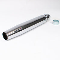 New WHITES Muffler HD - L 407mm OD 64mm Muf ID 45mm Col 38.5mm #MUFHDGEN