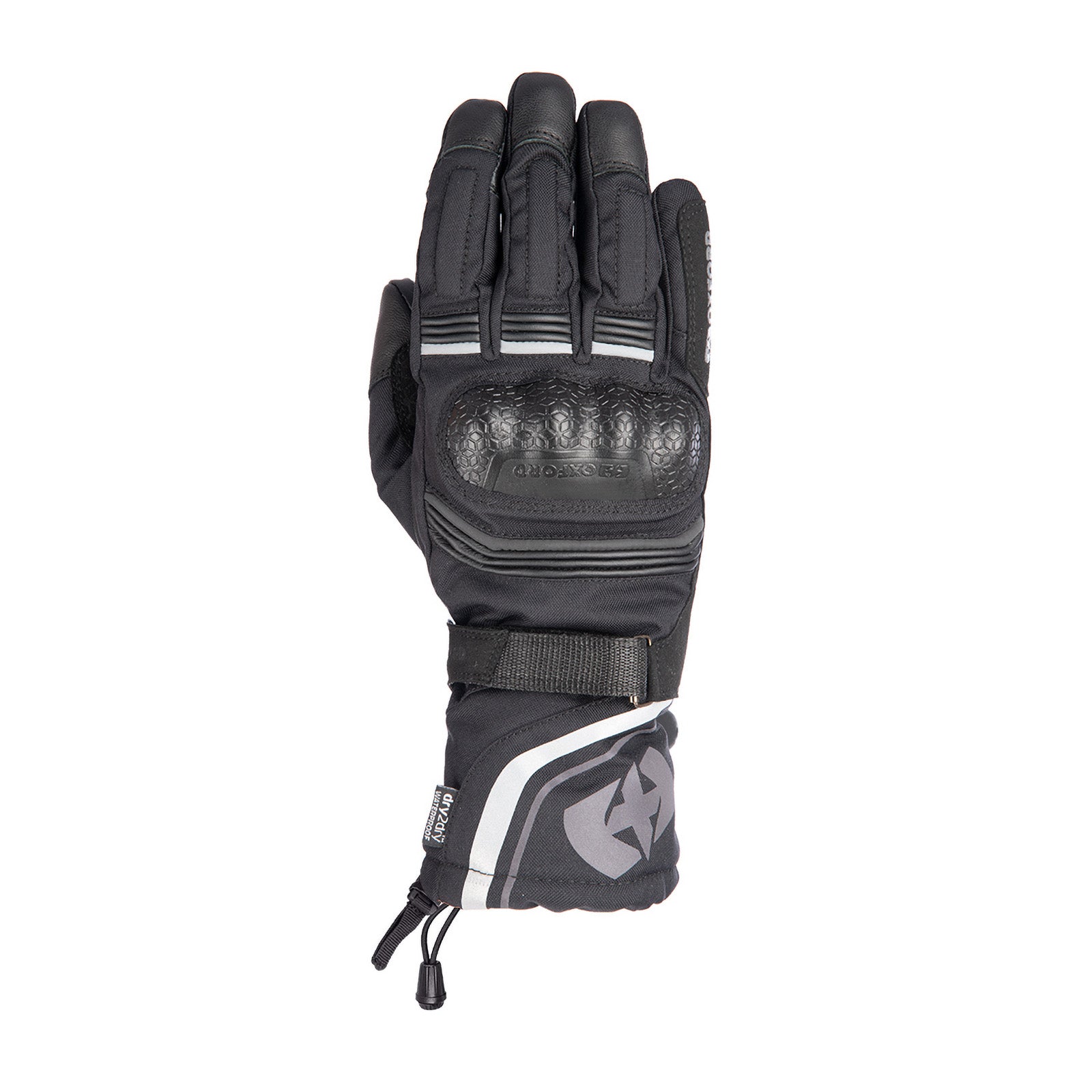 New OXFORD Montreal 4.0 Dry2Dry Glove - Stealth Black (M) #OXGM201101M