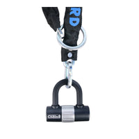 New OXFORD Chain8 Chain Lock & Mini Shackle 8mm x 1000mm #OXLK140
