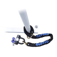 New OXFORD Chain8 Chain Lock & Mini Shackle 8mm x 1000mm #OXLK140
