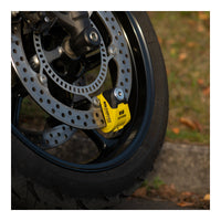 New OXFORD Quartz XD10 Disc Lock - Yellow / Black #OXLK209