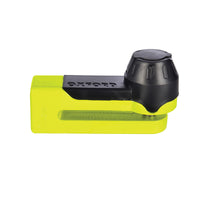 New OXFORD Titan 10mm Pin Disc Lock Yellow Include Pouch #OXLK486