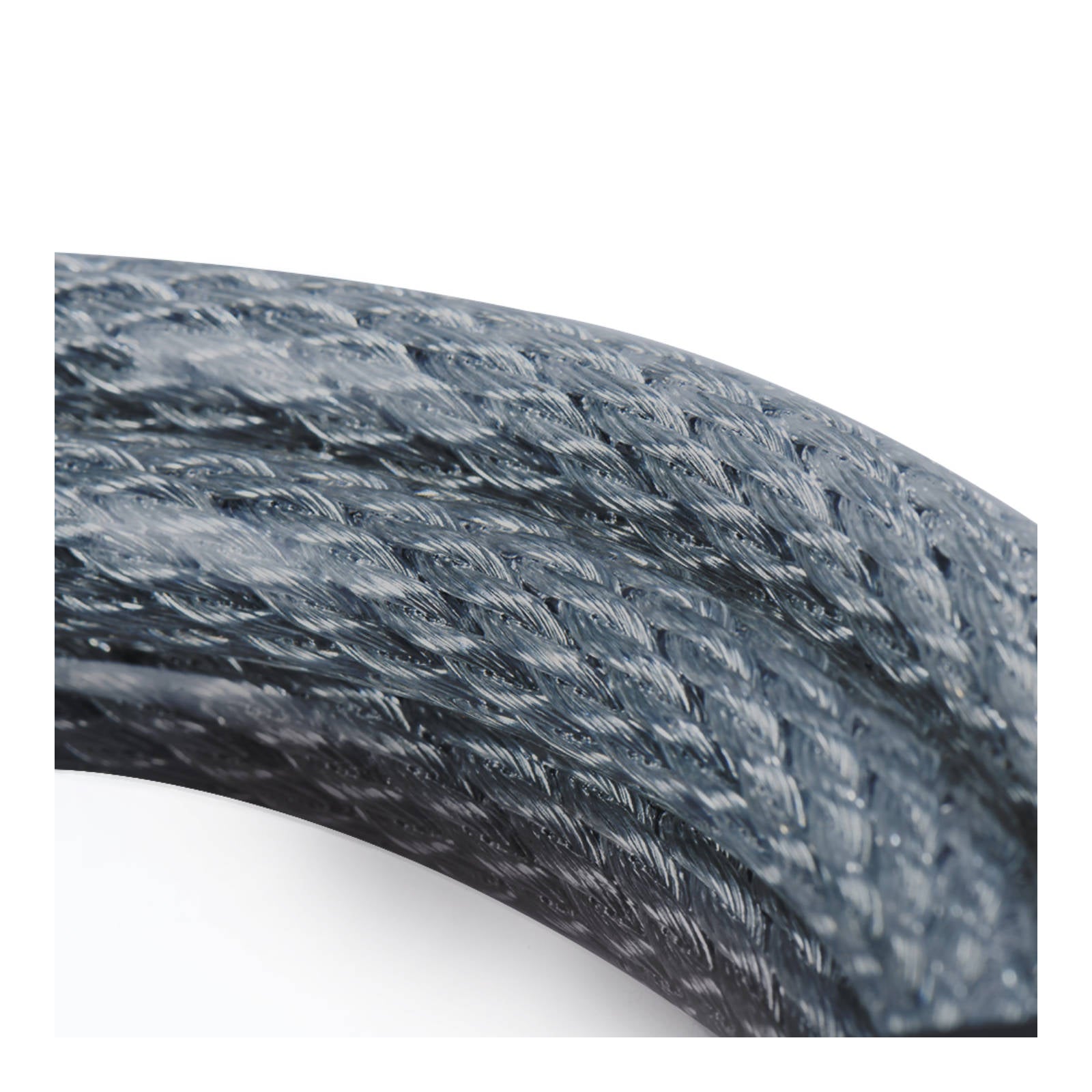 New OXFORD Bumper Cable Lock Smoke 6mm x 600mm #OXOF02