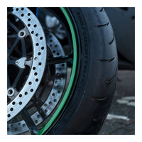 New OXFORD Wheel Stripes Fluorescent - Green #OXOF516