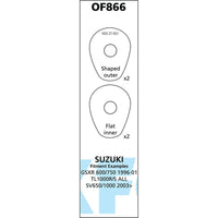 New OXFORD INDICATOR SPACERS SUZUKI TYPE 1 OXOF866 | Australian Moto Spares