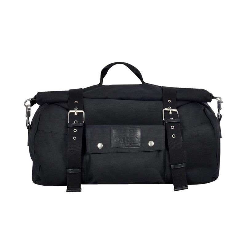 New OXFORD HERITAGE 50L ROLL BAG BLK OXOL561 | Australian Moto Spares