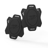 New OXFORD Rok Oval Knee Sliders - Black PR #OXOX687