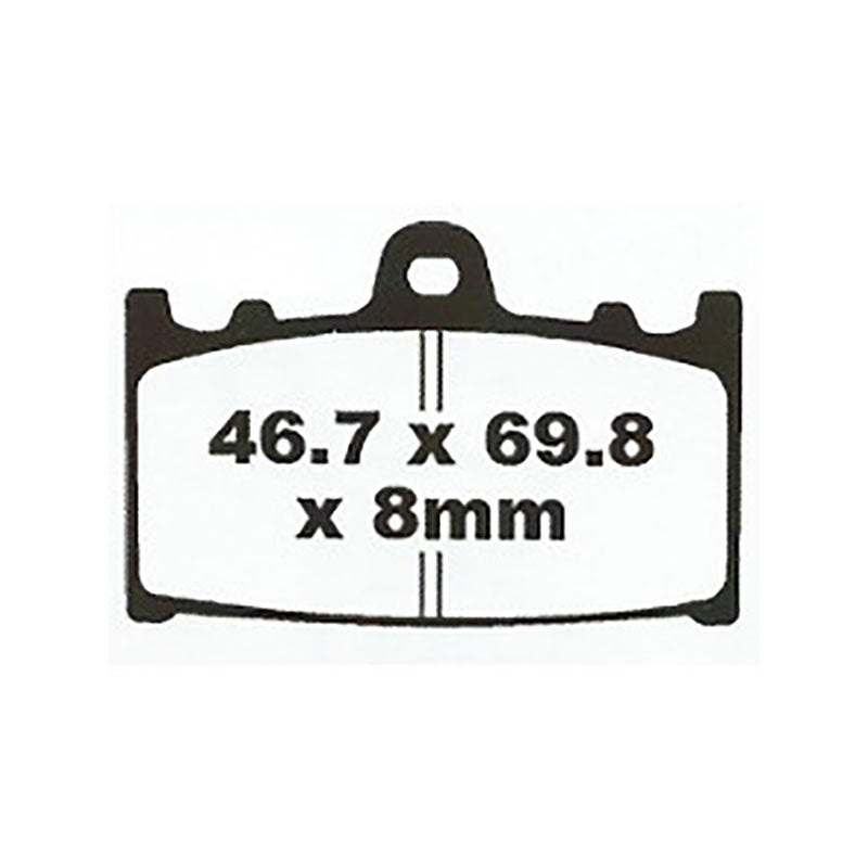 New PREMIER Brake Pad - PH Street Sintered (GF032S3) #PBPH53
