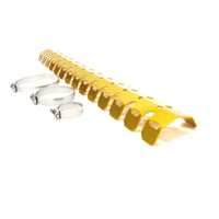 New WHITES Head Pipe Exhaust Guard With Clamp - Gold #PGG