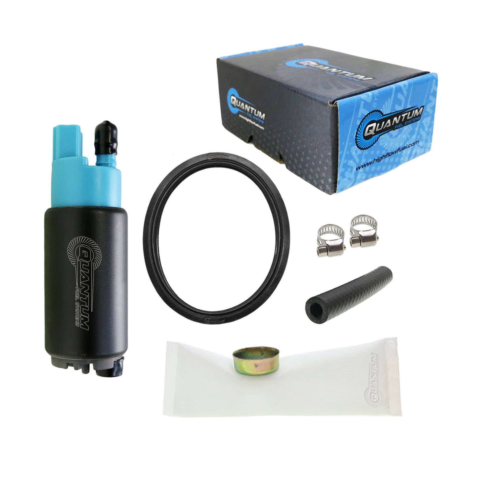 New QUANTUM In-Tank EFI Fuel Pump With Tank Seal Filter #QFHFP382BT3 | Australian Moto Spares