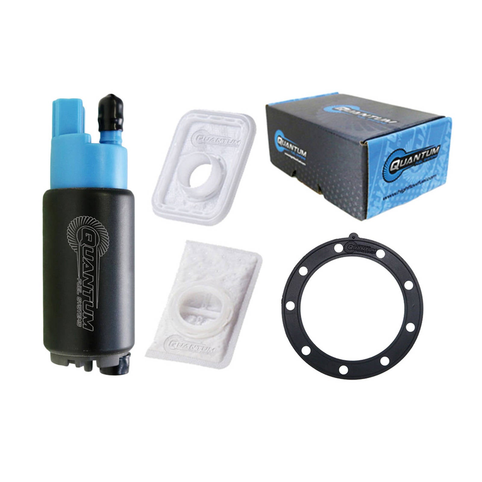 New QUANTUM In-Tank EFI Fuel Pump With Tank Seal #QFHFP382SDT