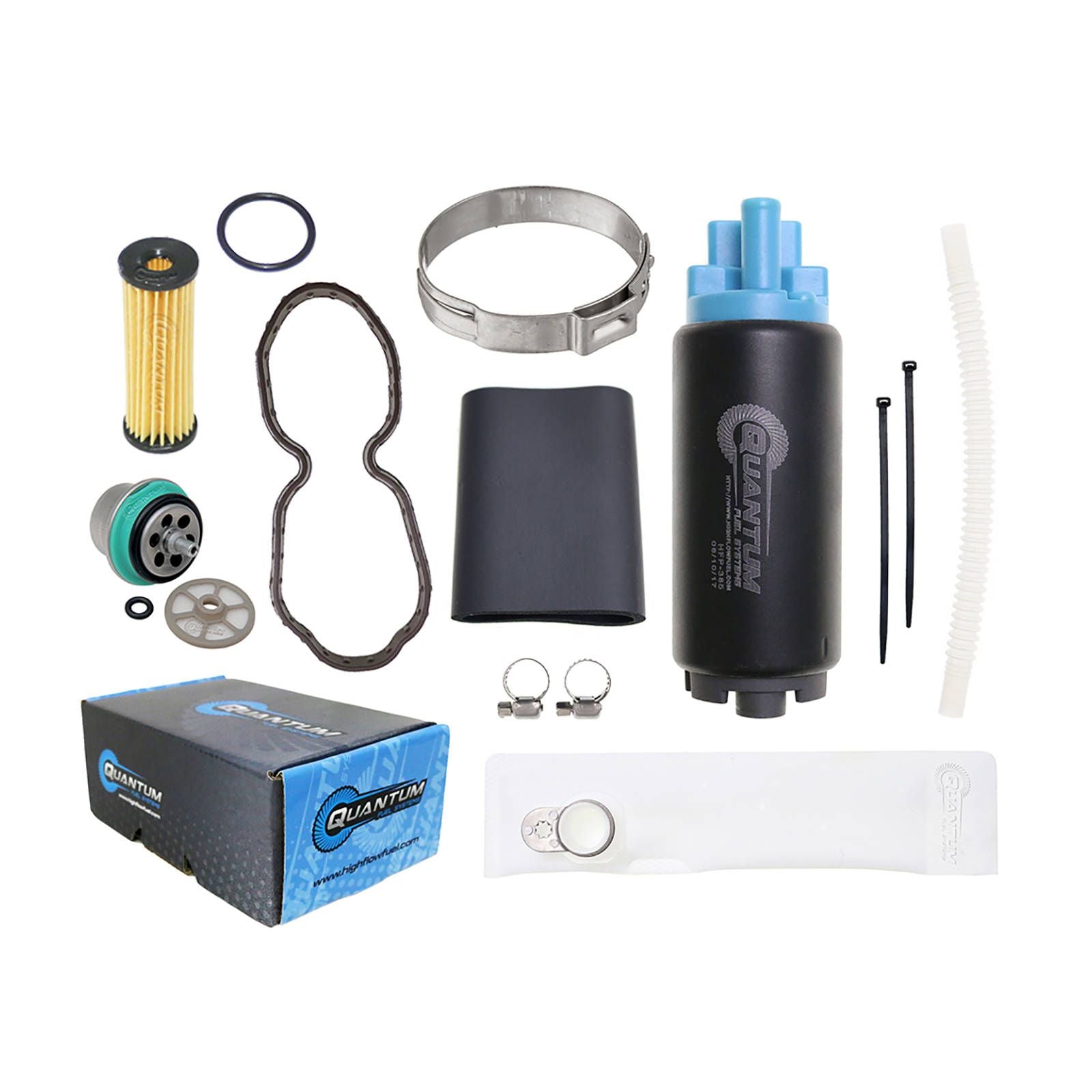 QUANTUM In-Tank EFI Fuel Pump With Regulator Tank Seal Filter #QFHFP385HD2RTF | Australian Moto Spares